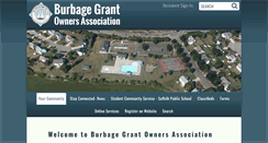 Desktop Screenshot of burbagegrant.org